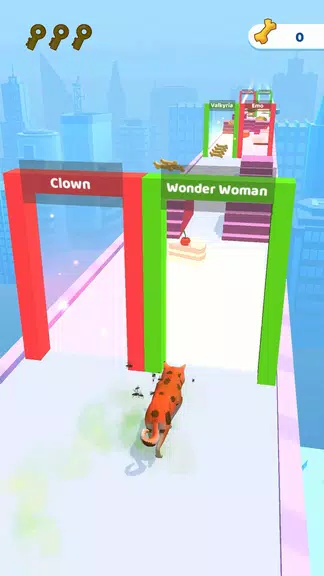 Groomer run 3D Captura de pantalla 0
