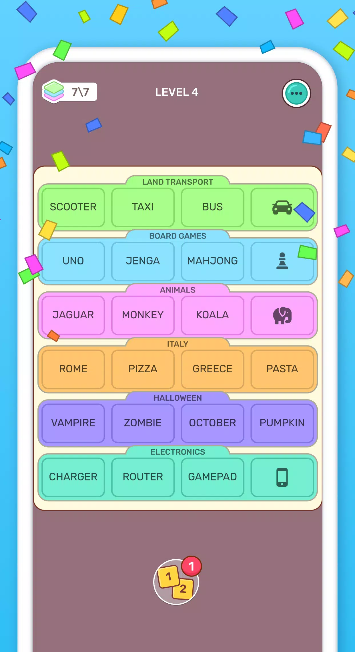 Connect Word ဖန်သားပြင်ဓာတ်ပုံ 3