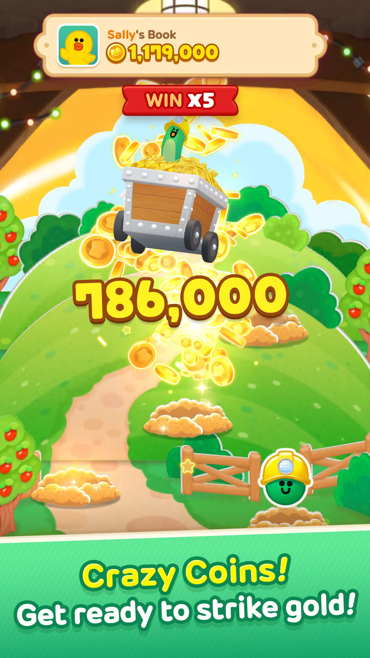 LINE Magic Coin - Coin Game! Captura de tela 1