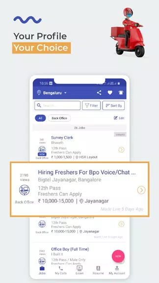 Schermata WorkIndia Job Search App 3