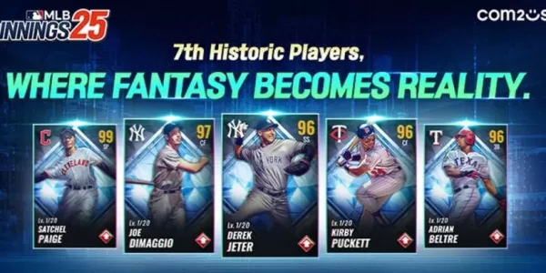 「MLB 9イニング25は、歴史的なプレーヤーとの2025年の更新を発表します」