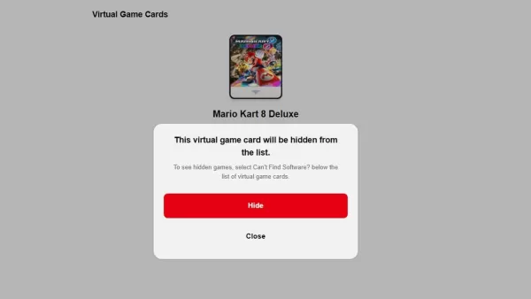 Inihayag ng Nintendo ang Bagong Virtual Game Card System upang itago ang mga kard ng laro
