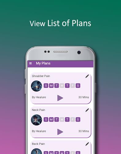 Healure: Physiotherapy Exercis Ảnh chụp màn hình 3