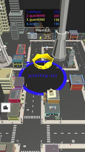 yumy.io - ブラックホールゲーム スクリーンショット 2