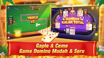 Domino QiuQiu 99 QQ Gaple Slot Ảnh chụp màn hình 1