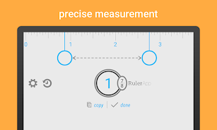 Ruler App: Measure centimeters Скриншот 1