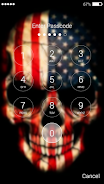 Skull Lock Screen ဖန်သားပြင်ဓာတ်ပုံ 1