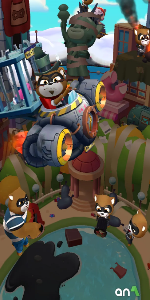 Talking Tom Hero MOD Captura de tela 1