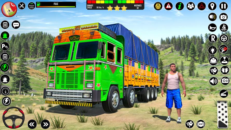Truck Parking Simulator Games Captura de pantalla 3