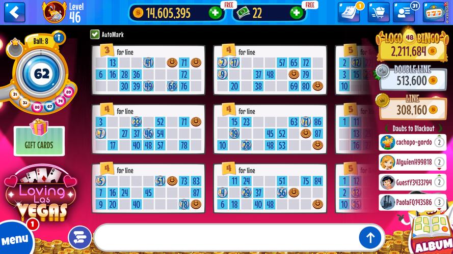 Bingo Lotto Tombola Online Zrzut ekranu 0