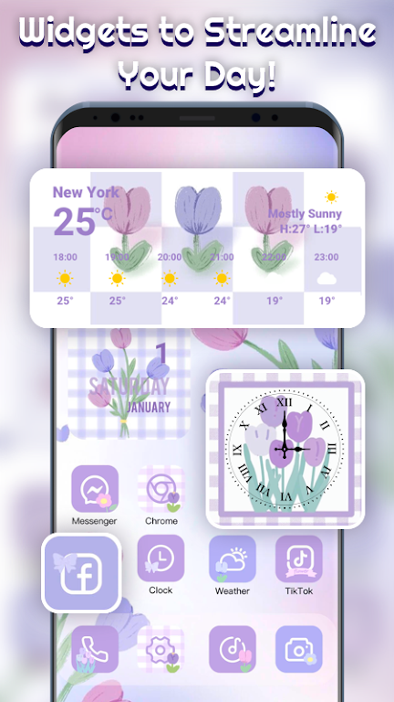 Themepack – App Icons, Widgets Mod Zrzut ekranu 3
