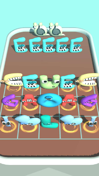 Merge Alphabet: Lord Run Mod 스크린샷 0