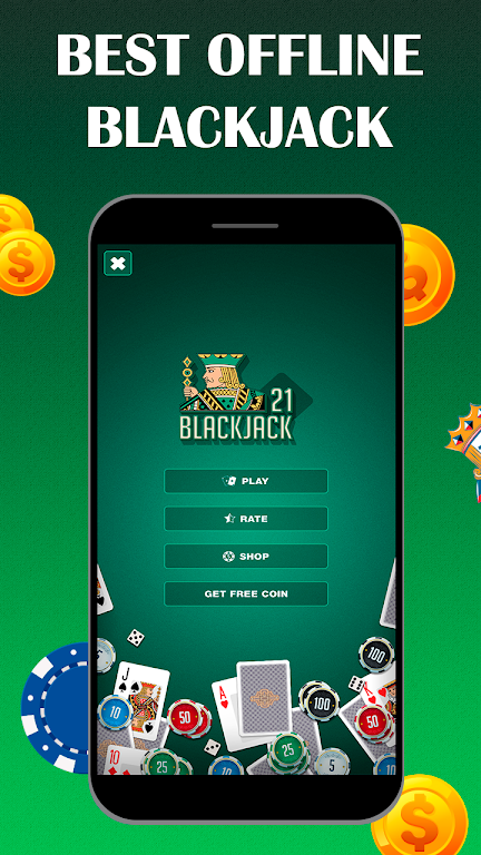 Royal Blackjack 21应用截图第0张