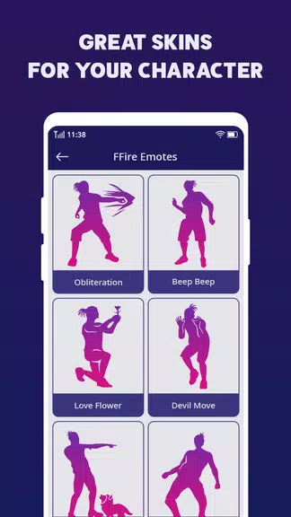 Schermata Emotes Happymod - iMotes 0