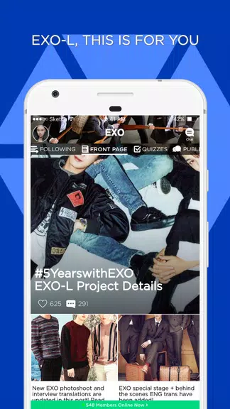 EXO-L Amino for EXO Fans Captura de tela 0