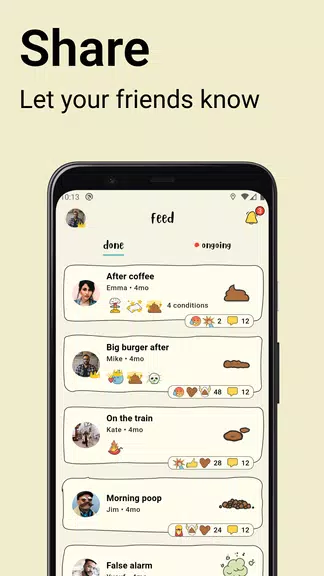 Poopie - Poop Map & Calendar Ekran Görüntüsü 0