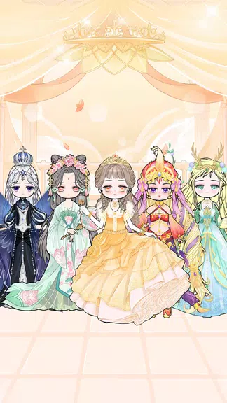 Cute live star:dress up avatar スクリーンショット 0