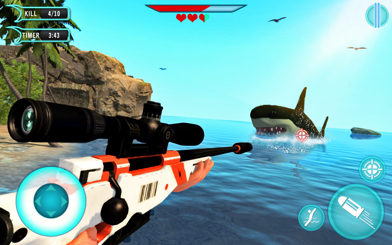 Schermata Hunt Wild Shark Simulator 1