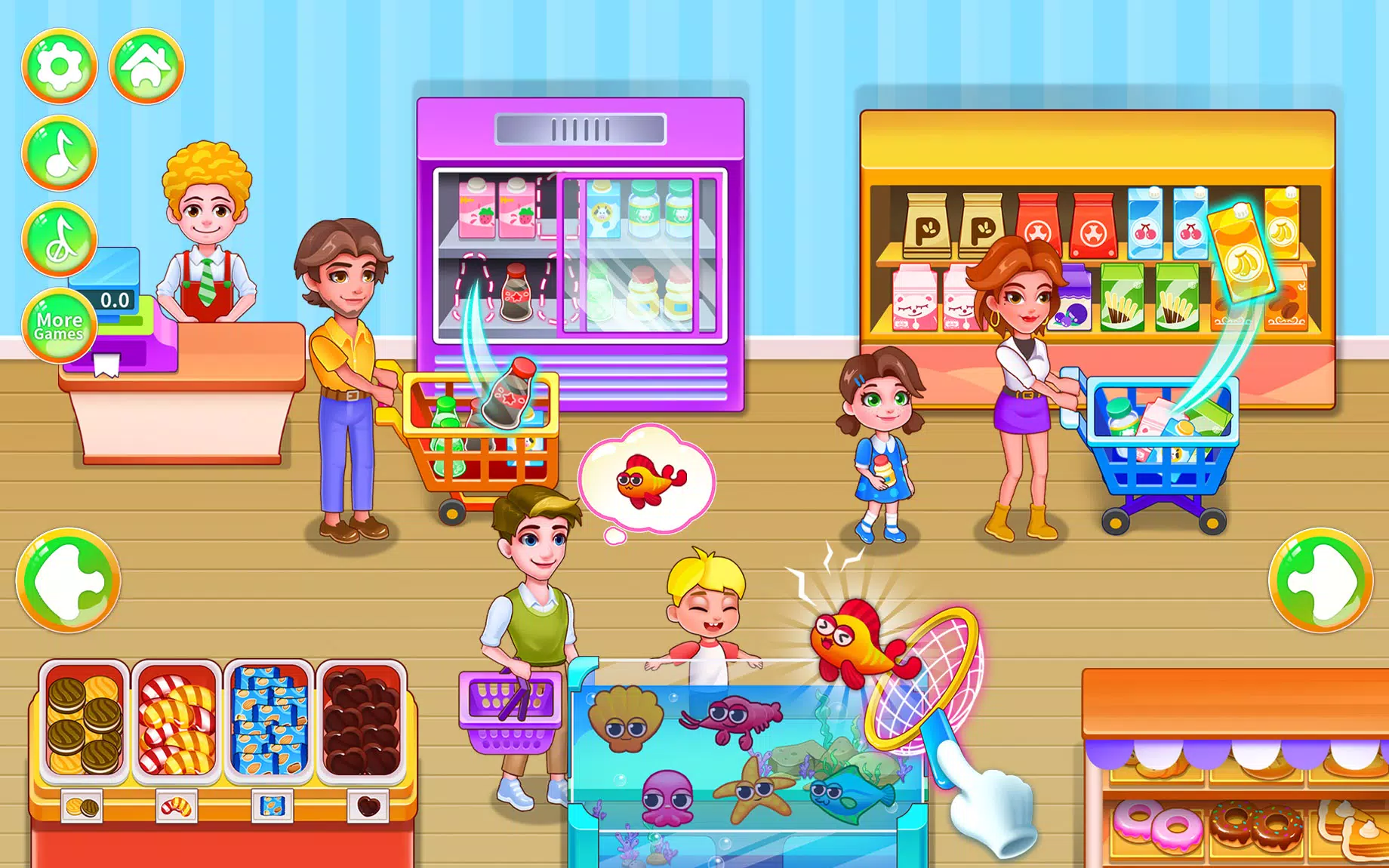 Supermarket Go Shopping Screenshot 1