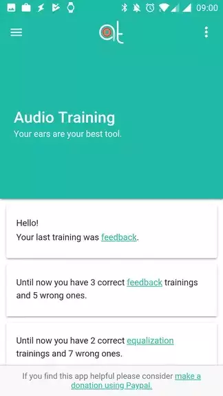 Audio Training EQ and Feedback應用截圖第0張