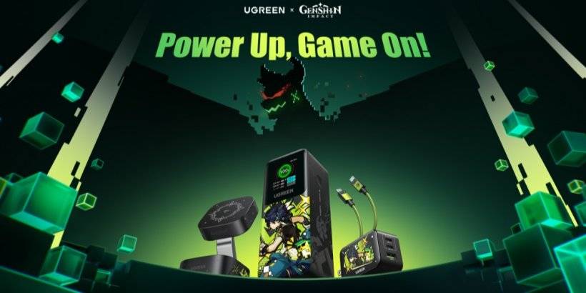 Genshin Impact se une a Ugreen para el lanzamiento de Global Fast Carging Collection