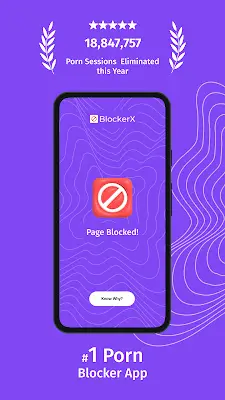 BlockerX: Porn Blocker/ NotFap স্ক্রিনশট 0