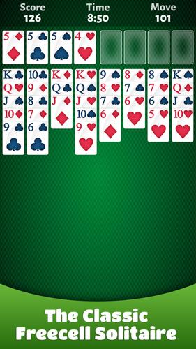 FreeCell Solitaire Captura de pantalla 0