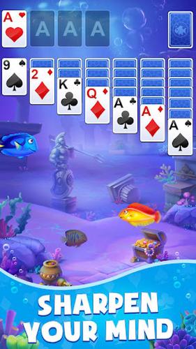 Solitaire: Fishing Go! Ảnh chụp màn hình 1