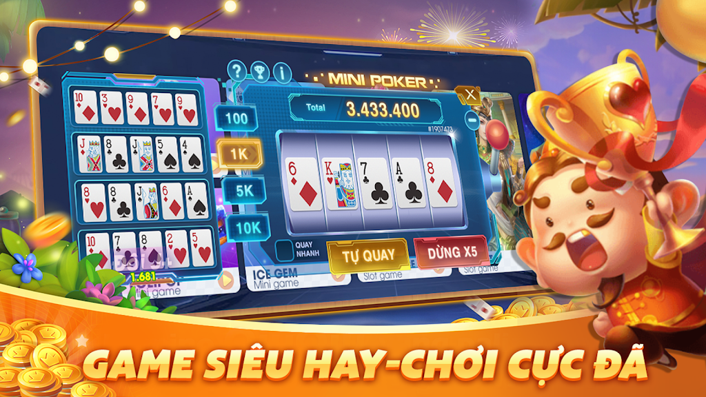 Donclub Tài Xỉu – Xóc Đĩa ဖန်သားပြင်ဓာတ်ပုံ 1