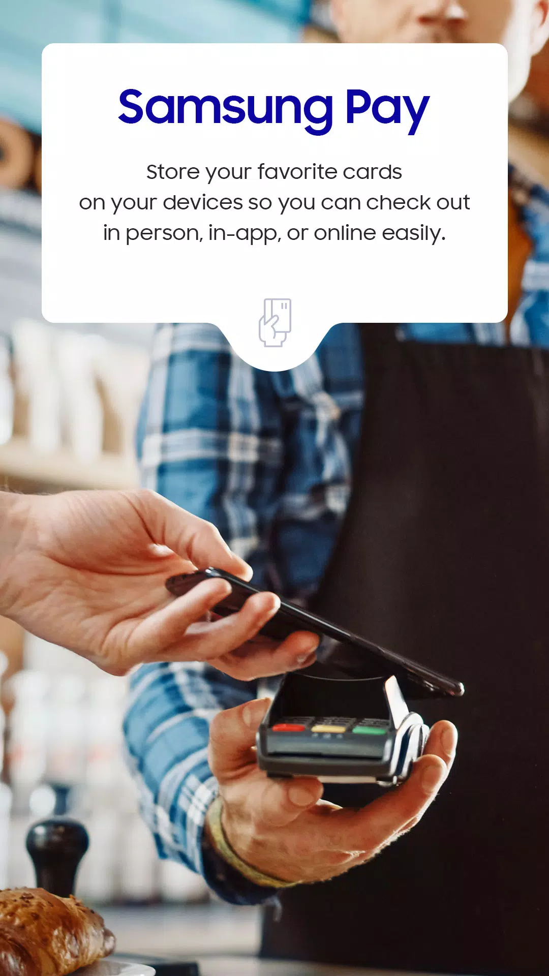 Schermata Samsung Wallet (Samsung Pay) 1