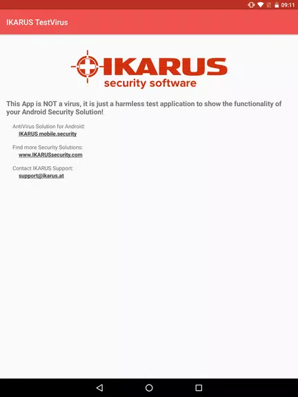 IKARUS TestVirus Ảnh chụp màn hình 3