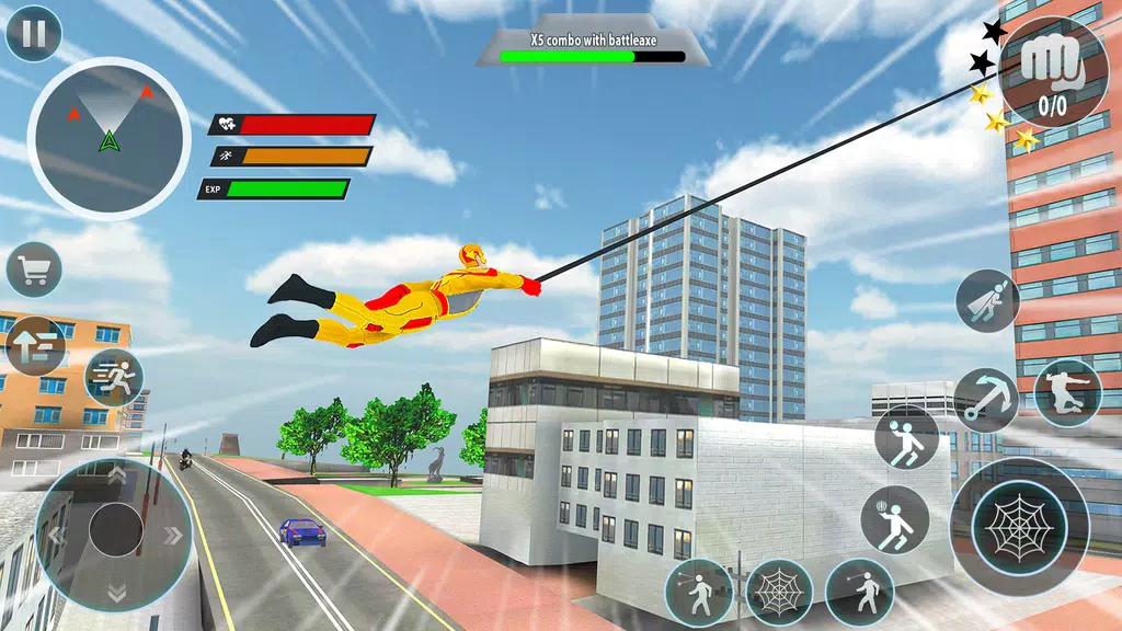 Police Robot Rope Hero Game 3d應用截圖第2張