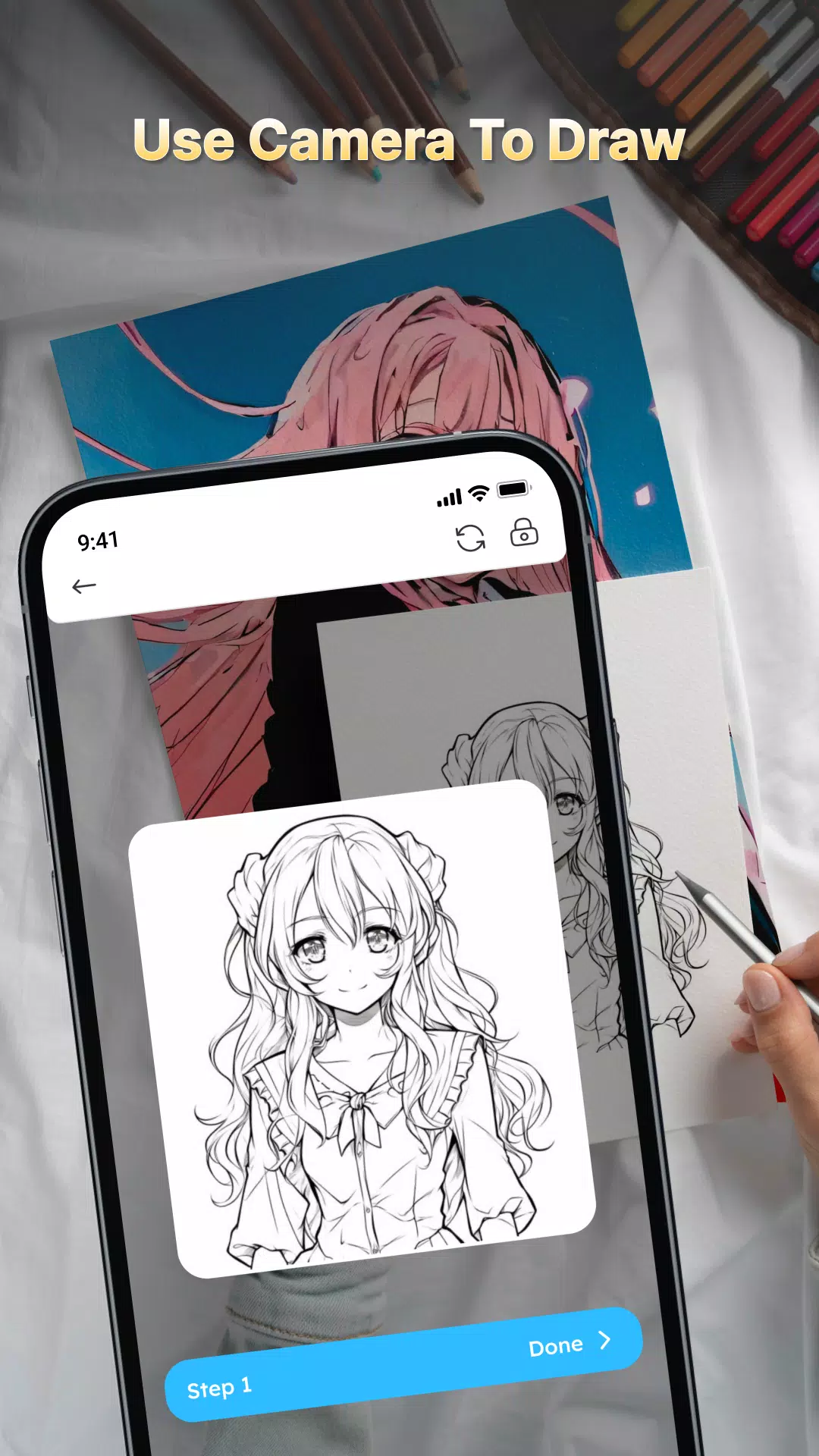 Sketch Art: Drawing AR & Paint Capture d'écran 1