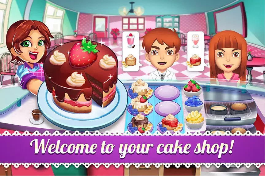 My Cake Shop: Candy Store Game ဖန်သားပြင်ဓာတ်ပုံ 0