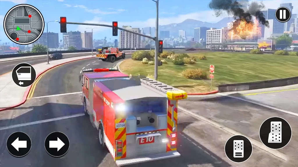 City Emergency Driving Games Screenshot 1