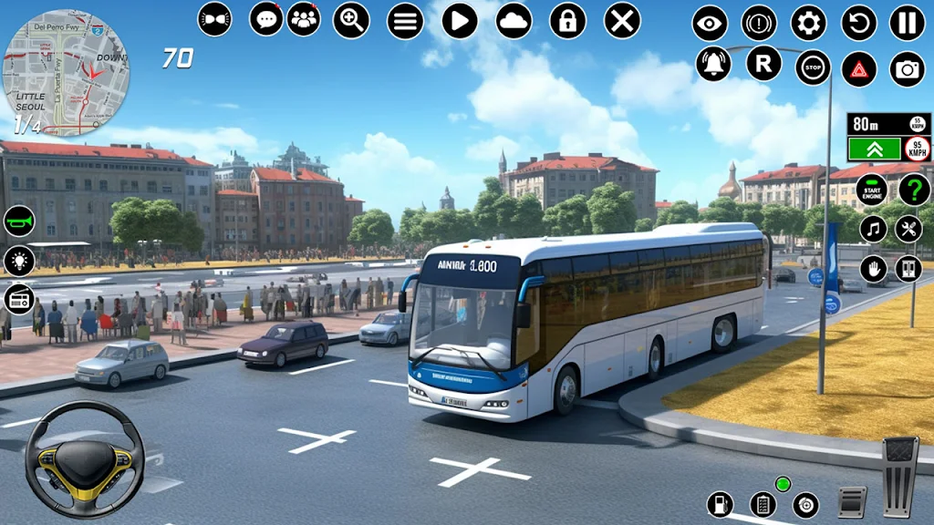 Indian Bus Driver: Bus Game ภาพหน้าจอ 3