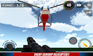 Police Boat Shooting Games 3D Zrzut ekranu 2