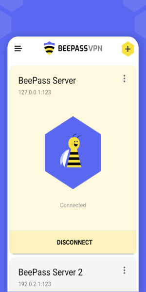 BeePass VPN: Easy & Secure 스크린샷 1