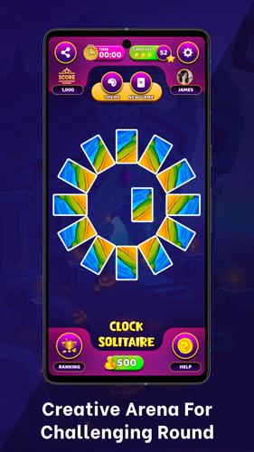 Clock Solitaire स्क्रीनशॉट 2