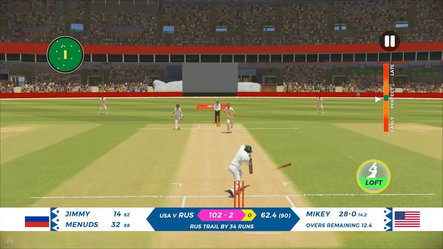 Real T20 Cricket Games 2023 Tangkapan skrin 3