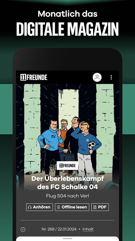 11FREUNDE - News & Liveticker স্ক্রিনশট 2