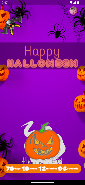 How long until Halloween?应用截图第1张