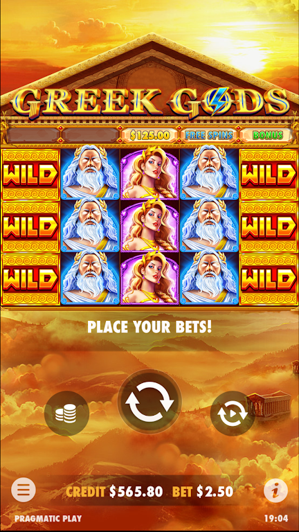 Greek Gods - Slot Casino Game ภาพหน้าจอ 2