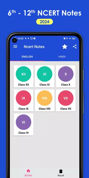 Schermata Class 12 to 6 Notes 1