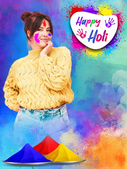 Happy Holi Video Maker应用截图第2张
