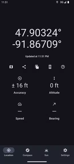 Positional GPS, Compass, Solar स्क्रीनशॉट 3