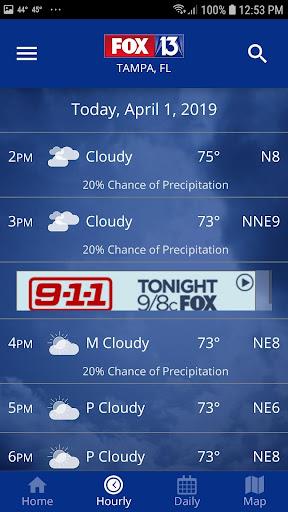 FOX 13 Tampa: SkyTower Weather Capture d'écran 0