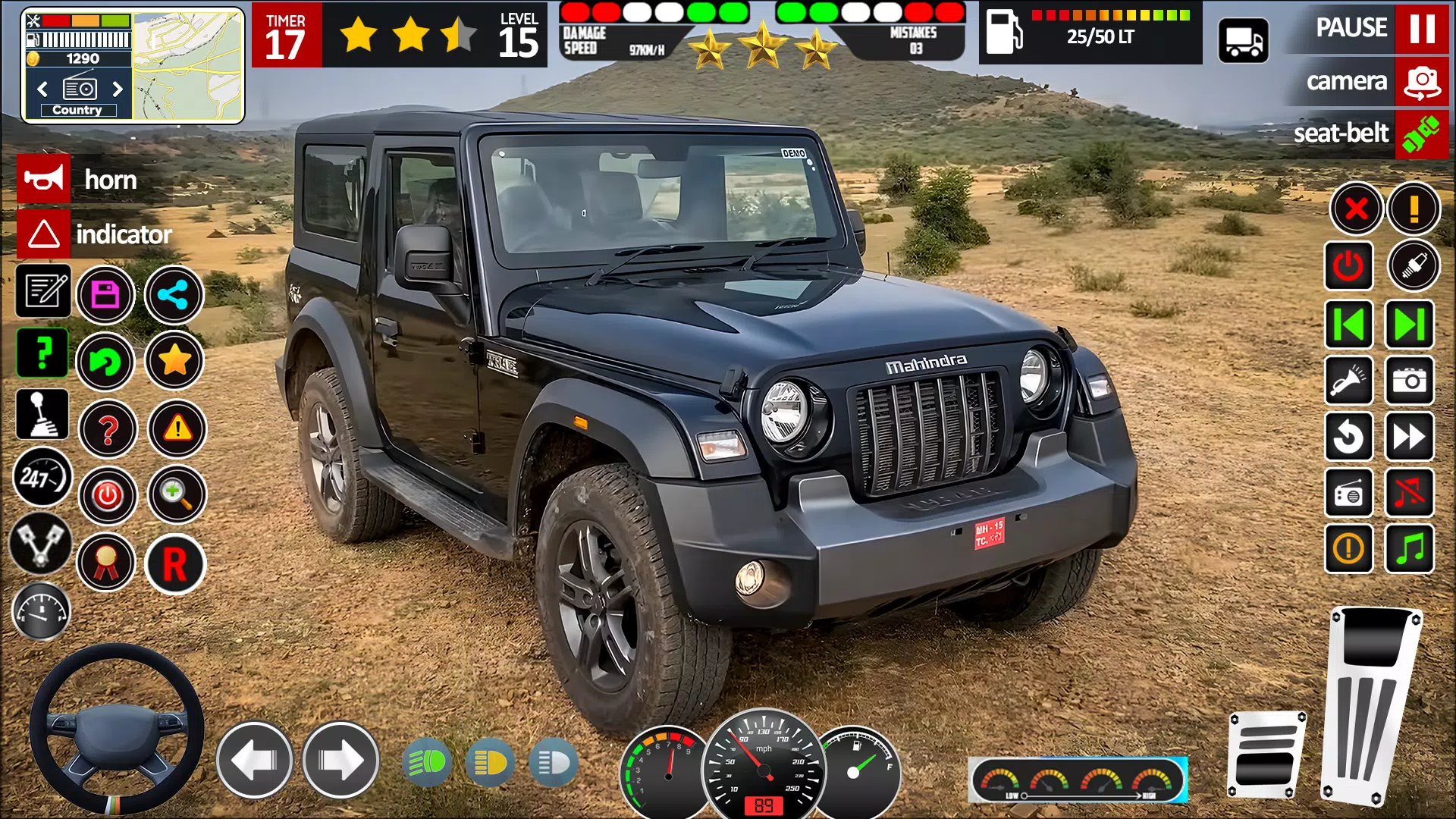 Jeep Driving Game 3d Simulator ภาพหน้าจอ 3