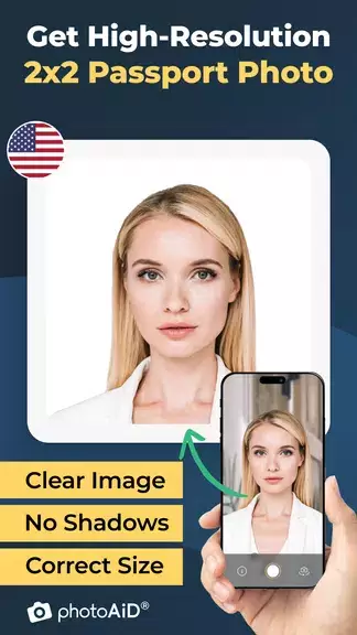 Biometrische Passbilder App 스크린샷 0