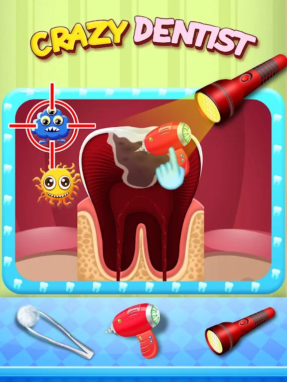 Mouth care doctor dentist game Zrzut ekranu 0